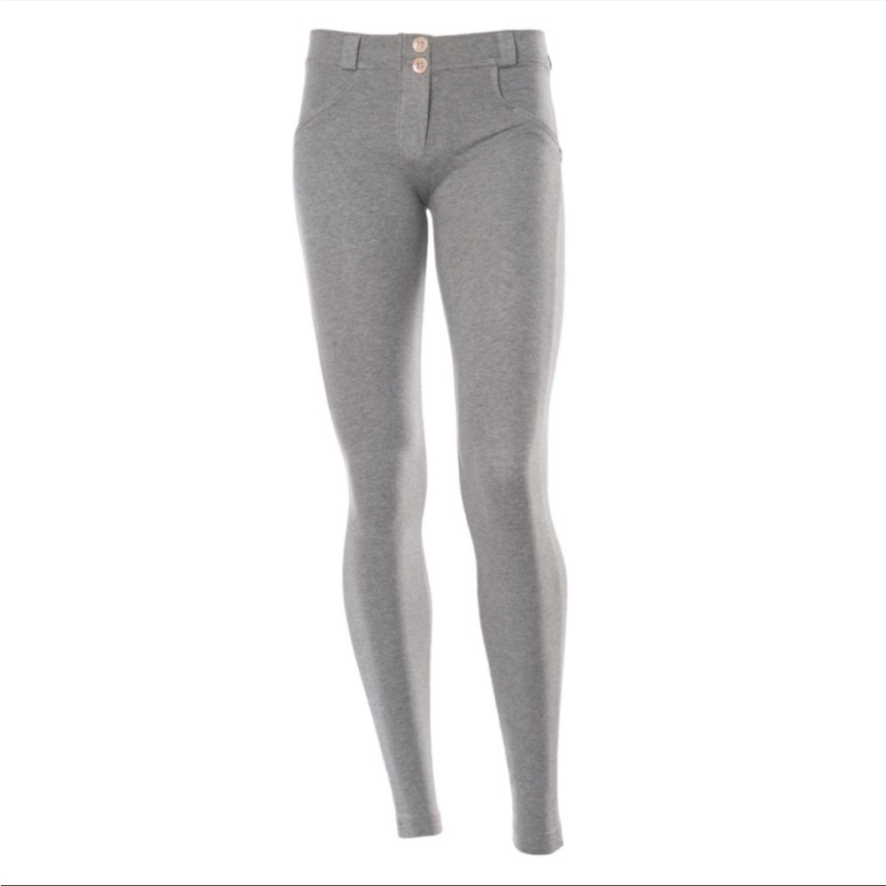 Freddy WR.UP low rise skinny pants heather grey size medium